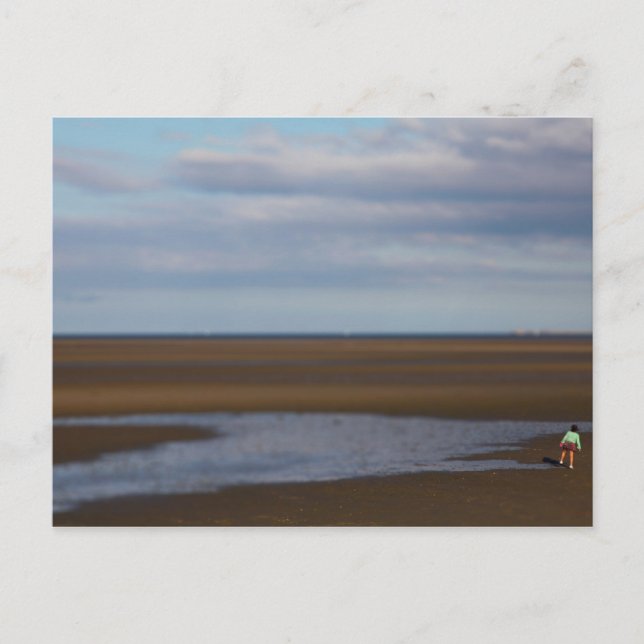Ebb und Flut Postkarte (Vorderseite)