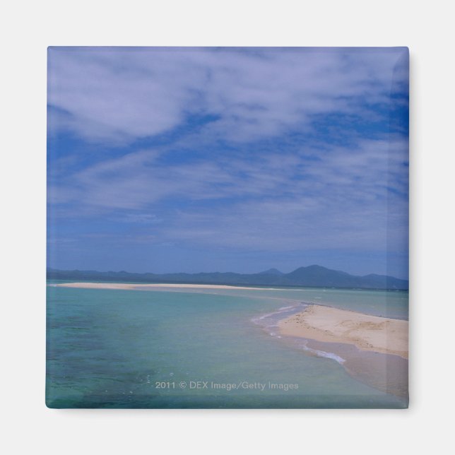 Ebbe am Strand Magnet (Vorne)