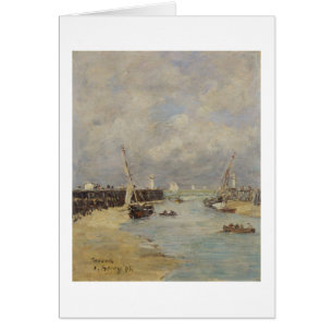 Ebbe bei Trouville, 1895 (Öl auf Platte)