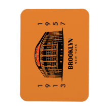 'Ebbets Field' 3x4-Magnet