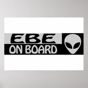 EBE AN BORD POSTER
