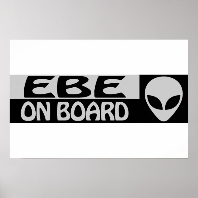 EBE AN BORD POSTER (Vorne)