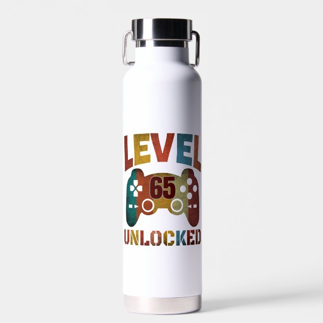 EBENE 65 ENTLOCKTE WASSERFLASCHE TRINKFLASCHE (Vorne)
