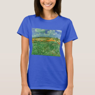 Ebene bei Auvers von Vincent van Gogh T-Shirt