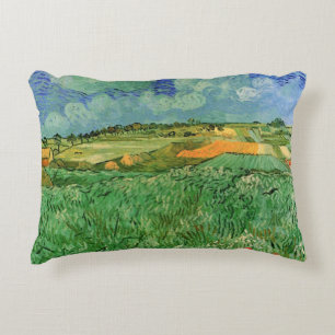 Ebene bei Auvers von Vincent van Gogh Zierkissen
