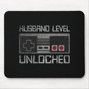 Ebene des neuen Ehemanns freigeschaltet Gerade ver Mousepad