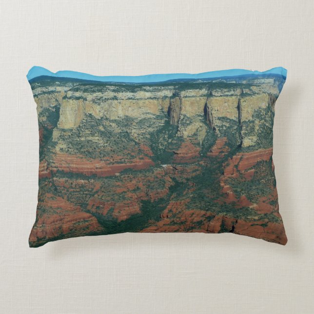 Ebenen der Roten Felsen in Sedona Arizona Dekokissen (Vorderseite)