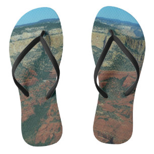 Ebenen der Roten Felsen in Sedona Arizona Flip Flops