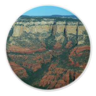 Ebenen der Roten Felsen in Sedona Arizona Keramikknauf