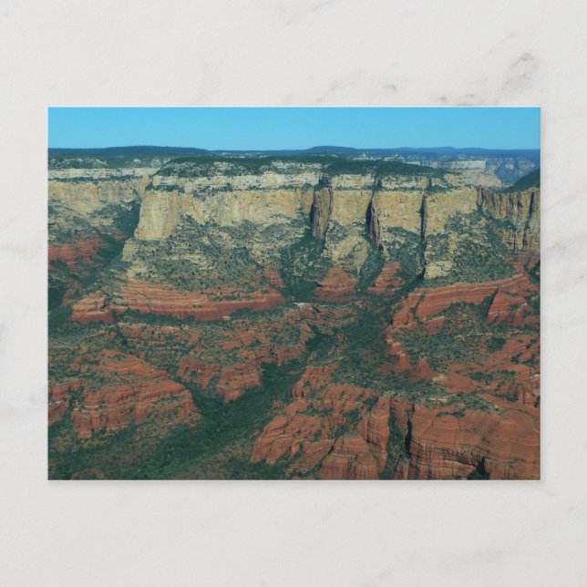 Ebenen der Roten Felsen in Sedona Arizona Postkarte (Vorderseite)