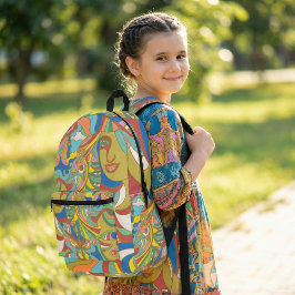 Ebenen der Transformation Bedruckter Rucksack