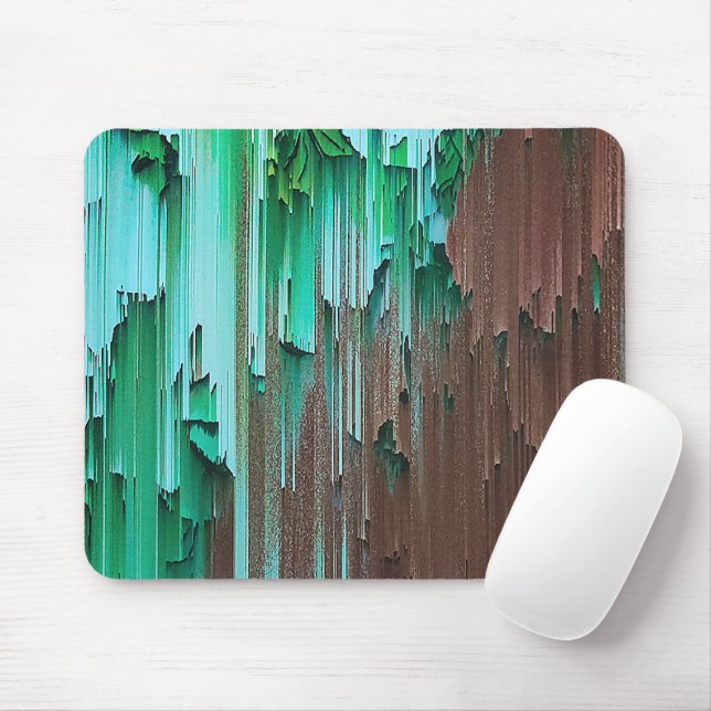 Ebenengrüne und braune Farbe Mousepad (Mit Mouse)