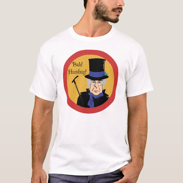 Ebenezer Scrooge T-Shirt (Vorderseite)