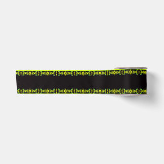 Ebenholz-Lime Moderne afrikanische schwarze und gr Satinband
