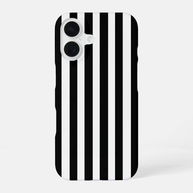 Ebenholz Schnee iPhone 16 Hülle (Rückseite)