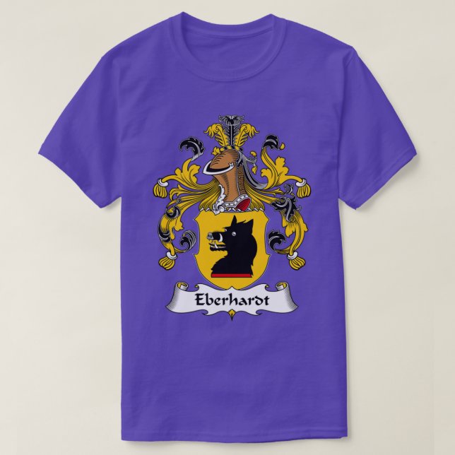 Eberhardt Coat of Arms Family Crest  T-Shirt (Design vorne)