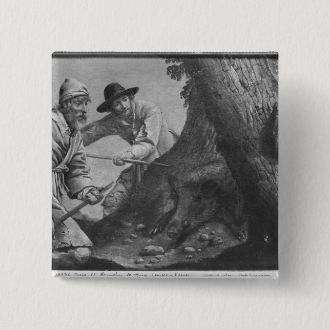 Eberjagd Button (Vorderseite)