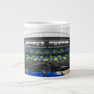 EBFG Eternal Blue Forever Green 20oz Coffee Tasse