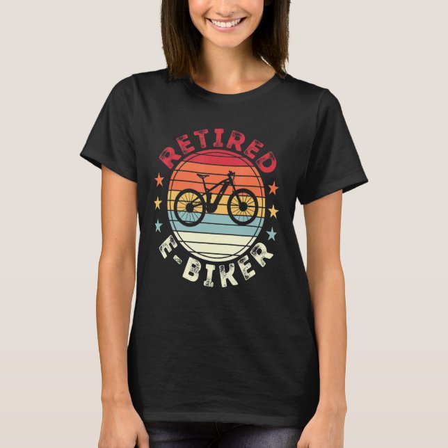 EBike Bicycle MTB Cycling E Bike R T-Shirt (Vorderseite)