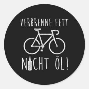 Ebike Cyclist Bicycle Pendant Umwelt Prote Runder Aufkleber