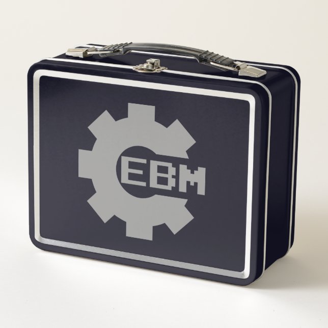 EBM METAL LUNCHBOX (Vorderseite)