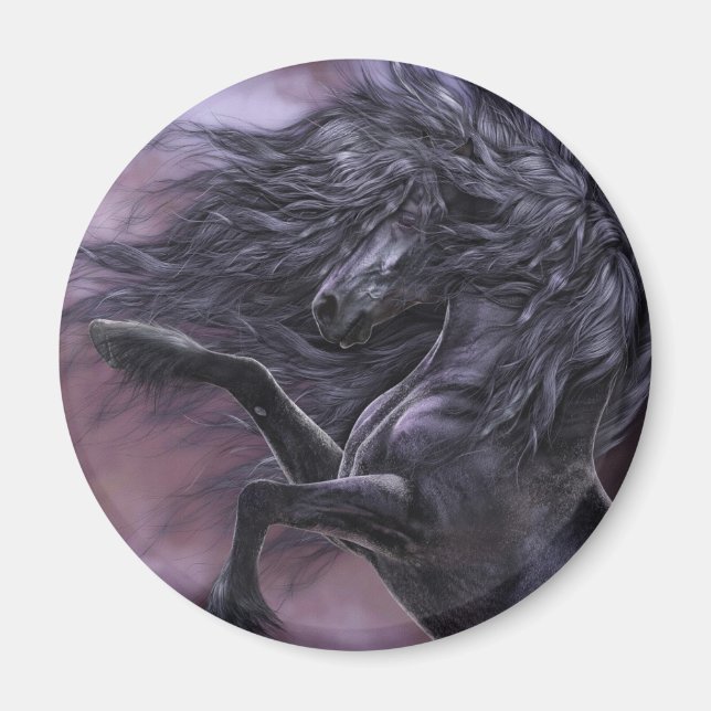 Ebony Fire Magnet (Vorne)