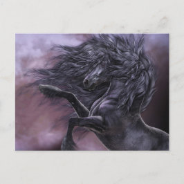 Ebony Fire Postcard Postkarte