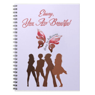 Ebony Inspirational Journal Notizblock