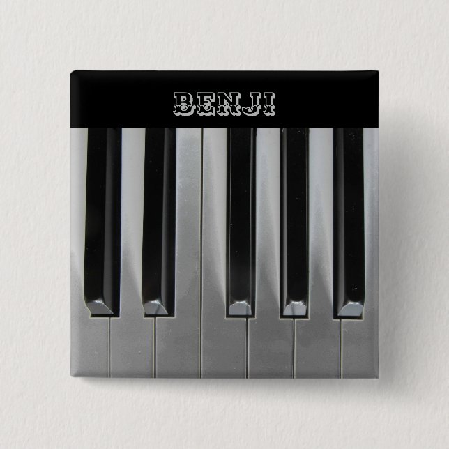 Ebony und Ivory Button (Vorderseite)