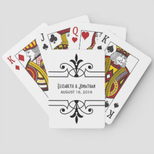 Ebony v2 Extravagante Zierspielkarten Spielkarten