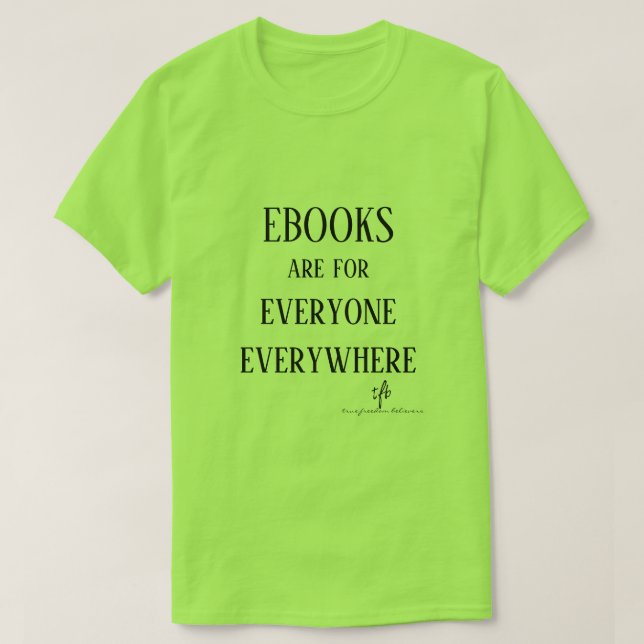 Ebooks Everywhere Unisex T-Shirt (Design vorne)