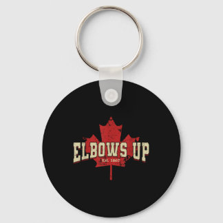 Ebows up Canada Strong and Free Strong Canadian Me Schlüsselanhänger