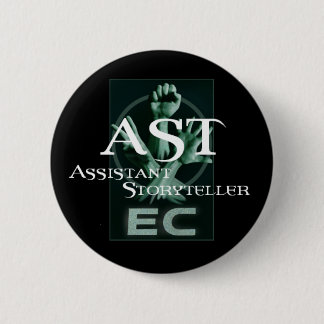 EC-Logo-behilflicher Geschichtenerzähler-Knopf Button
