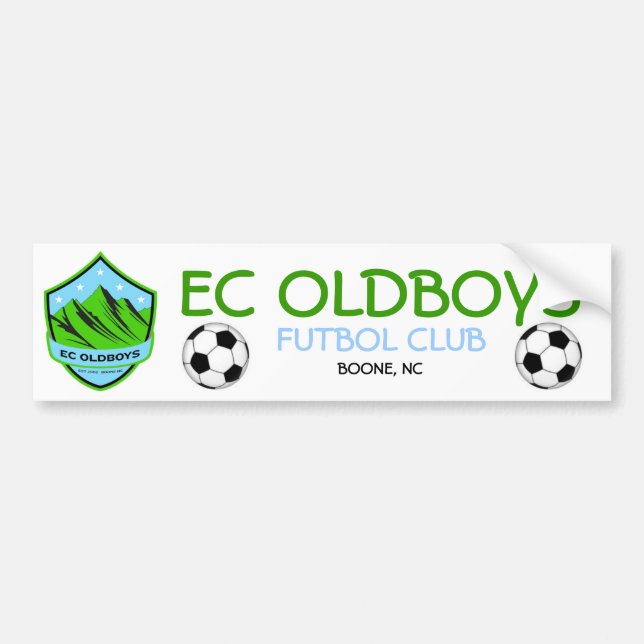 EC Oldboys Autoaufkleber (Vorne)