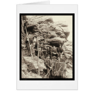 Écart-type central 1888 de chemin de fer de bois