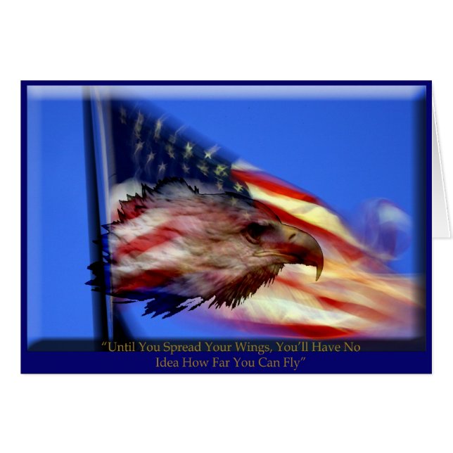 Écartez votre carte d'ailes (Devant horizontal)