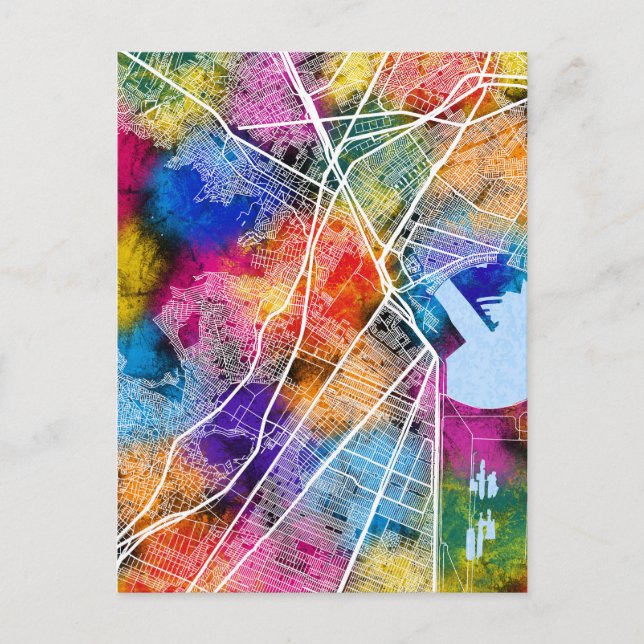 Ecatepec de Morelos Mexico City Carte (Devant)