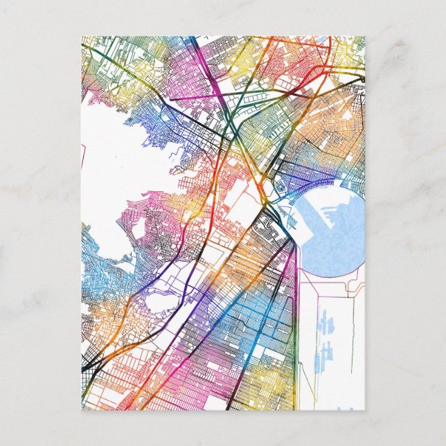 Ecatepec de Morelos Mexico City Karte (Vorderseite)