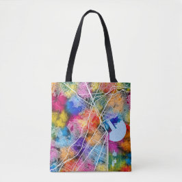 Ecatepec de Morelos Mexico City Karte Tasche
