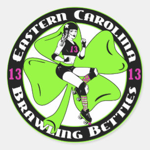 ECBB-Aufkleber Runder Aufkleber