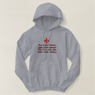 Ecce Crucem Domini besticktes Shirt