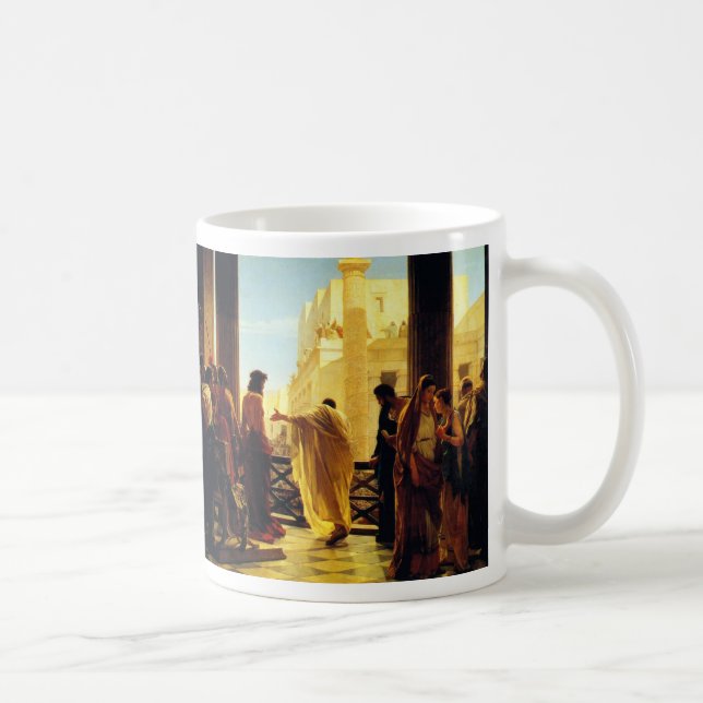 Ecce Homo - Antonio Ciseri Kaffeetasse (Rechts)
