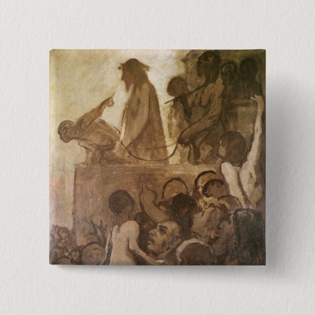 Ecce Homo, c.1848-52 Button (Vorderseite)