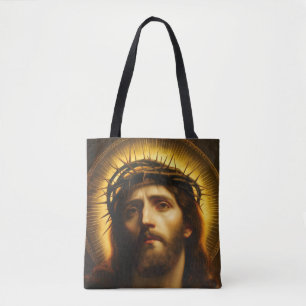 Ecce Homo Jesus Christus mit Dornenkrone Tasche