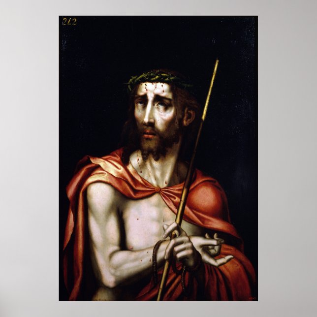 Ecce Homo - Luis de Morales - c1475 Poster (Vorne)