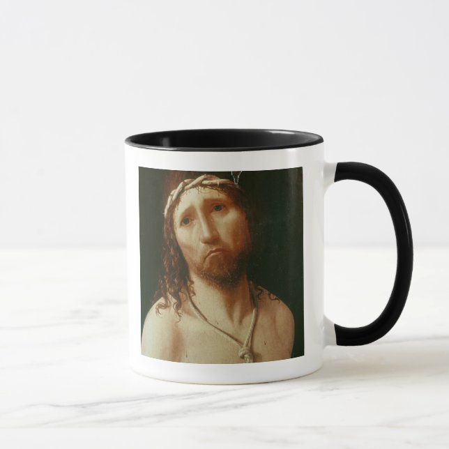 Ecce Homo (Öl auf Platte) Tasse (Rechts)
