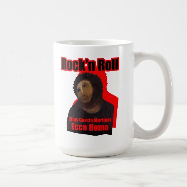 Ecce Homo-Rock-and-Roll Kaffeetasse (Rechts)