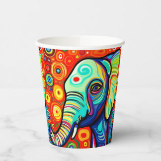 Eccentric Elephant Pappbecher