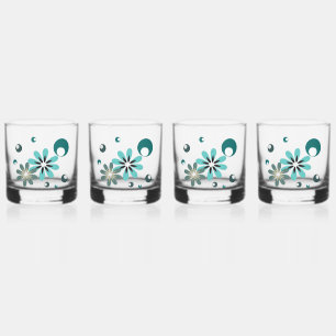 Eccentric Green Retro Inspiriert Whiskyglas