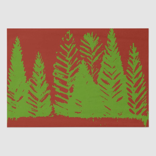 Eccentric Pine Tissue Seidenpapier (Vorderseite)